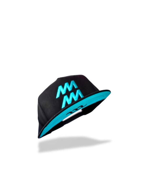 AQUARIUS SZN Retro 5 Panel SnapBack Hat - Image 3