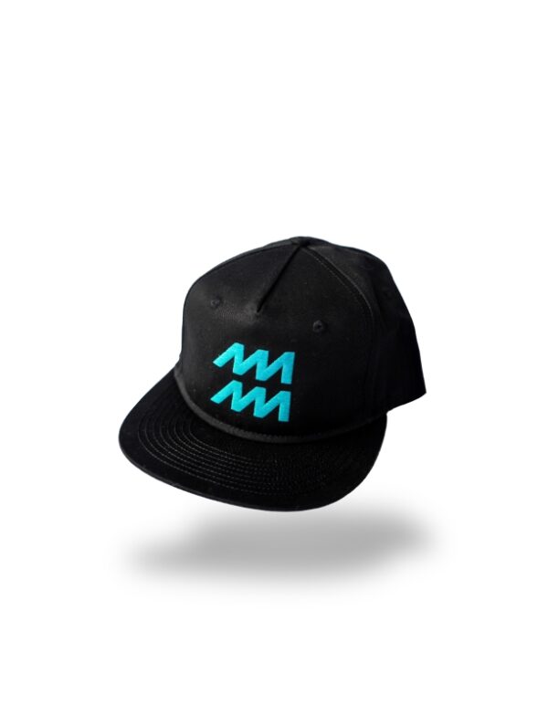 AQUARIUS SZN Retro 5 Panel SnapBack Hat - Image 4