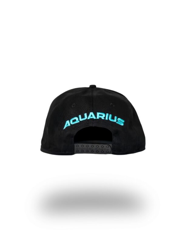 AQUARIUS SZN Retro 5 Panel SnapBack Hat - Image 8